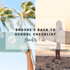Brooke's Back to School Checklist | Beachly Tips