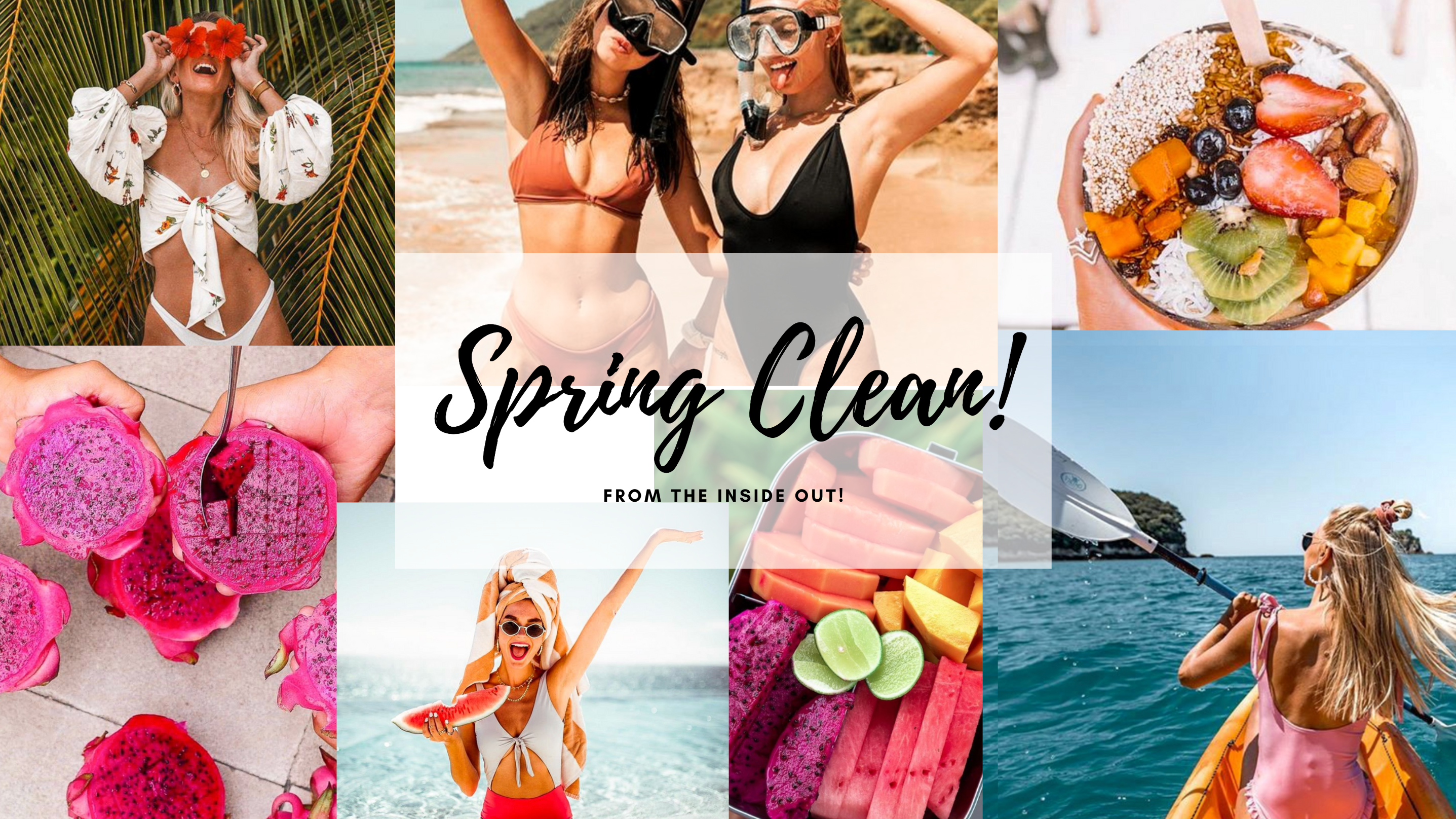 SPRING CLEANING - FROM THE INSIDE OUT!