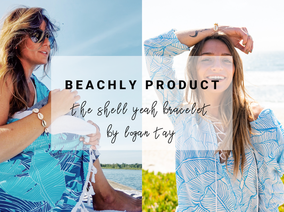 Beachly Summer Box Logan Tay Shell Yeah Bracelet