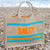 Shiraleah - "Salty" Beach Bag - Natural