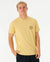 Rip Curl - Stapler Tee - Washed Yellow (Add-On)