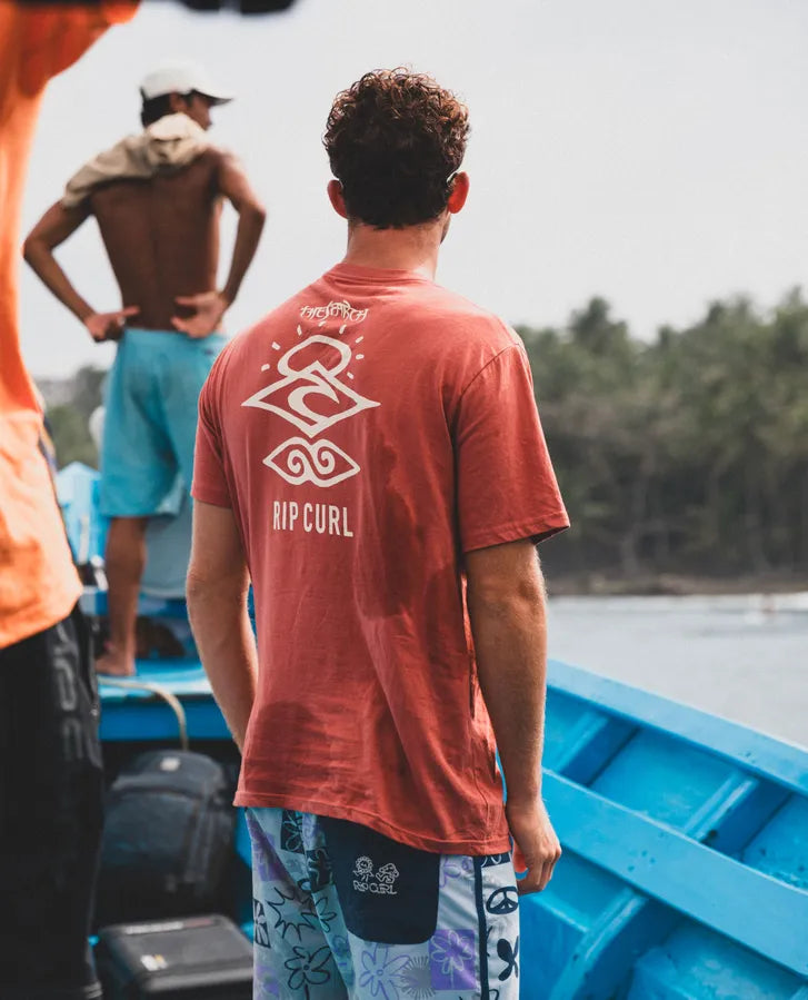 Rip Curl - Search Icon Tee - Terracotta