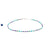 Lotus & Luna - Enlightenment + Wisdom Healing 2mm Anklet