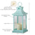 Kate Aspen - LED Vintage Decorative Blue Lantern - Hampton