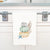 Cottage Shore - Coastal Pumpkin Stack Cotton Tea Towel