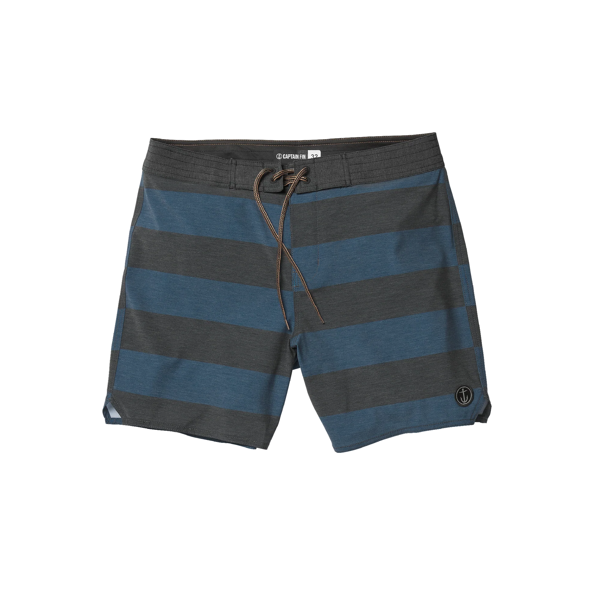 Captain Fin - Voyager Rings Boardshort - Black