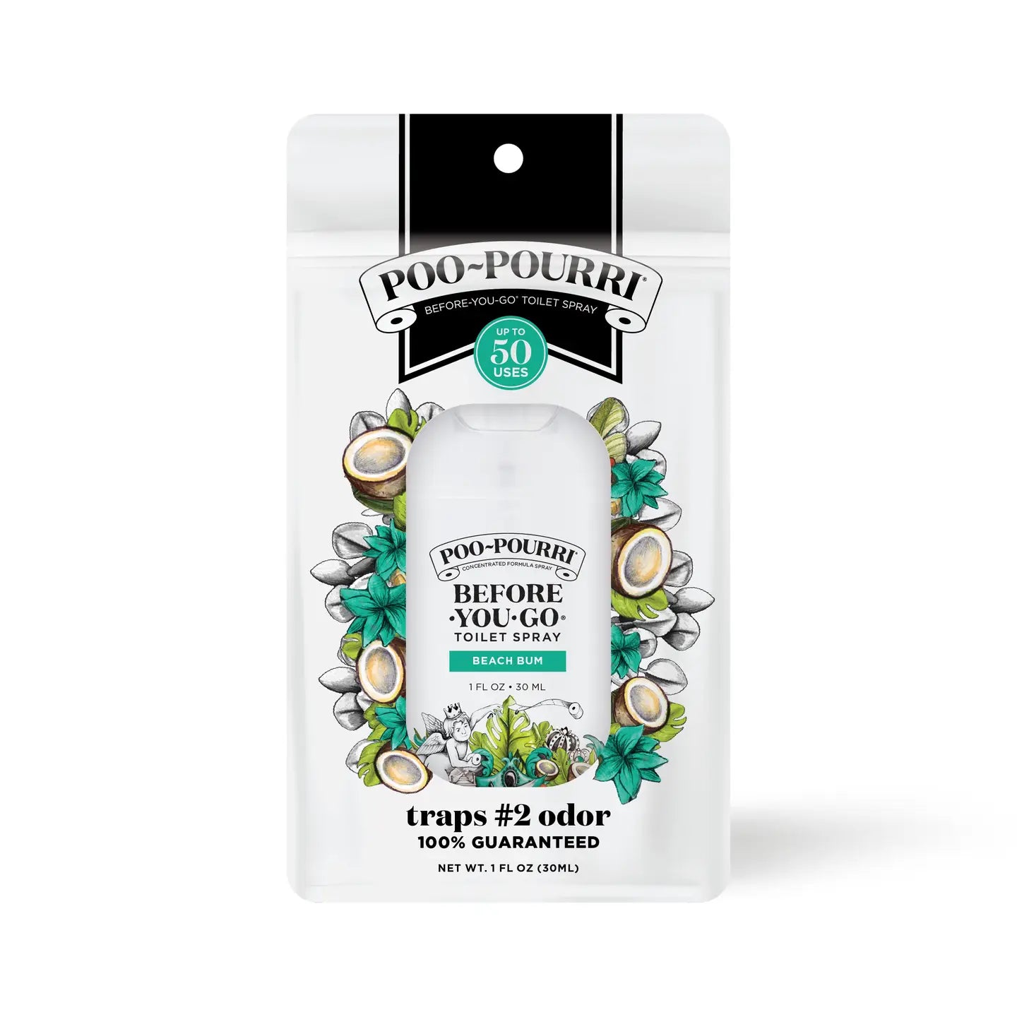 Poo~Pourri 1oz Pocket Sprayer - Beach Bum