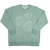 Beachly x Post Surf Collective - The Monstera Sweatshirt - Isla Green