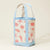 Canvas Tote Bag with Seashell Print