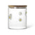 2pk 27oz Glass Canister w/ Acacia Lid - Daisy Icon