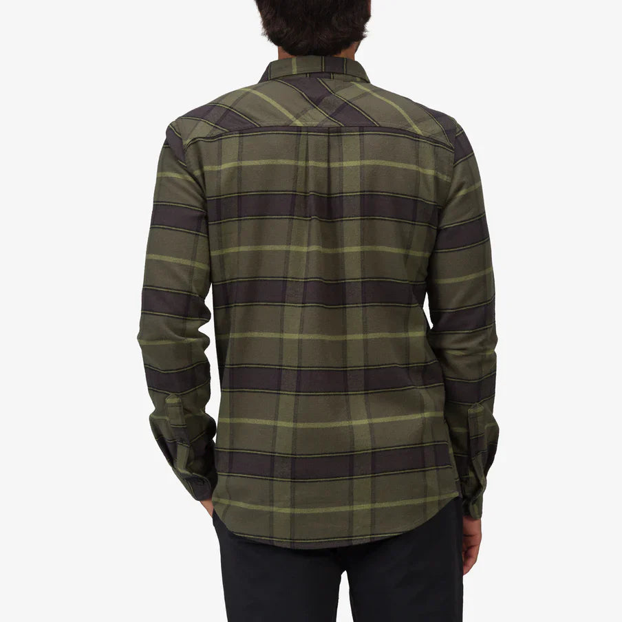 Reef - Anders Long Sleeve Woven Shirt - Thyme