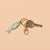 And Here We Are - Sardine Enamel Keychain & Bag Charm