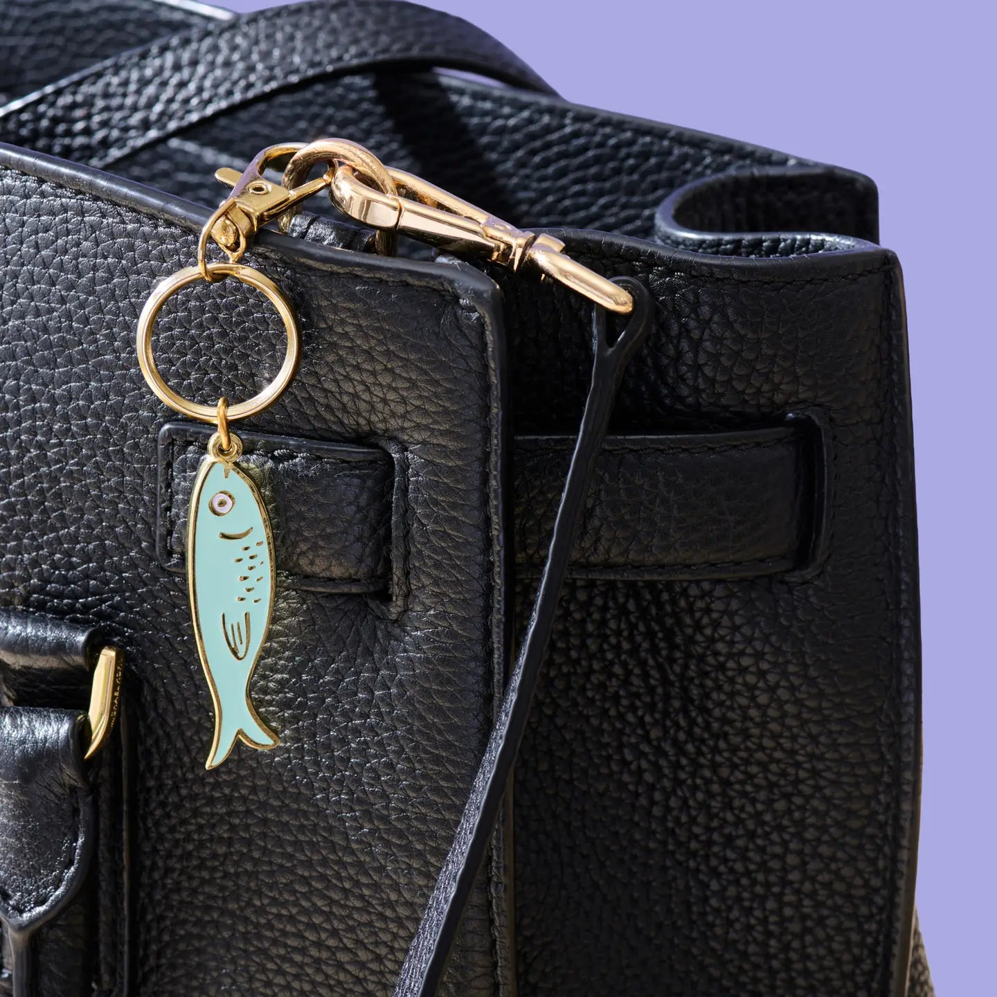 And Here We Are - Sardine Enamel Keychain & Bag Charm
