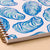 And Here We Are - Oysters Letterpress A5 Spiral Notebook