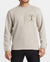 Billabong - Compass Crew Sweatshirt - Stone Heather