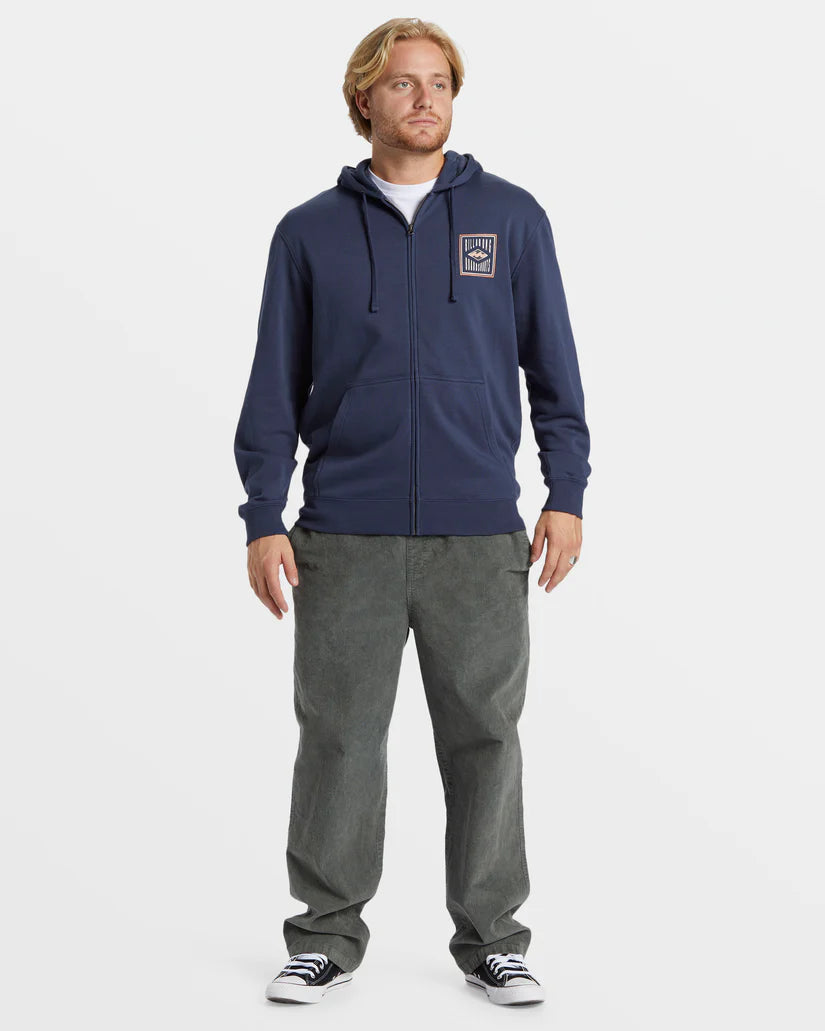 Billabong - Short Sands Zip Hoodie - Dusty Navy