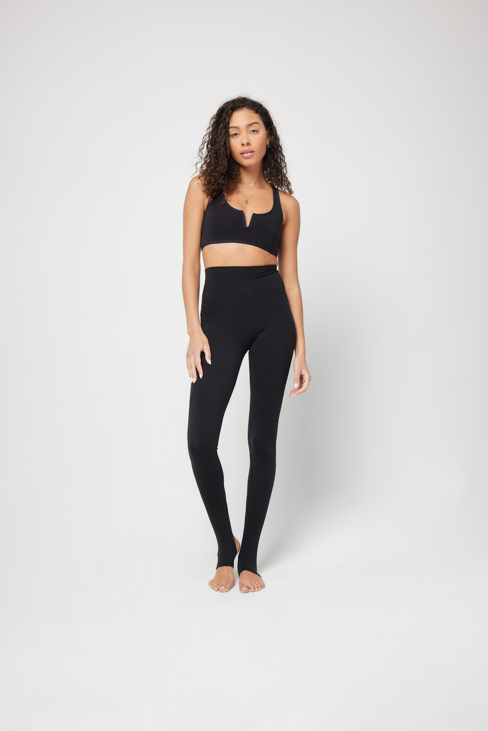 L Space - Inhale Crop - Black (Add-On)