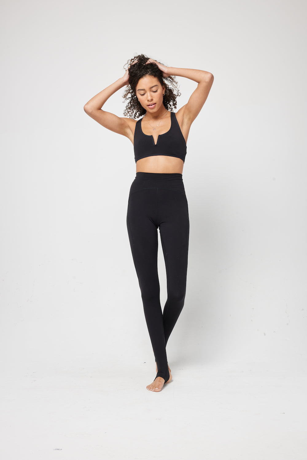 L Space - Inhale Crop - Black (Add-On)