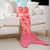 Amore Home - Crochet Mermaid Tail Blanket - Pink
