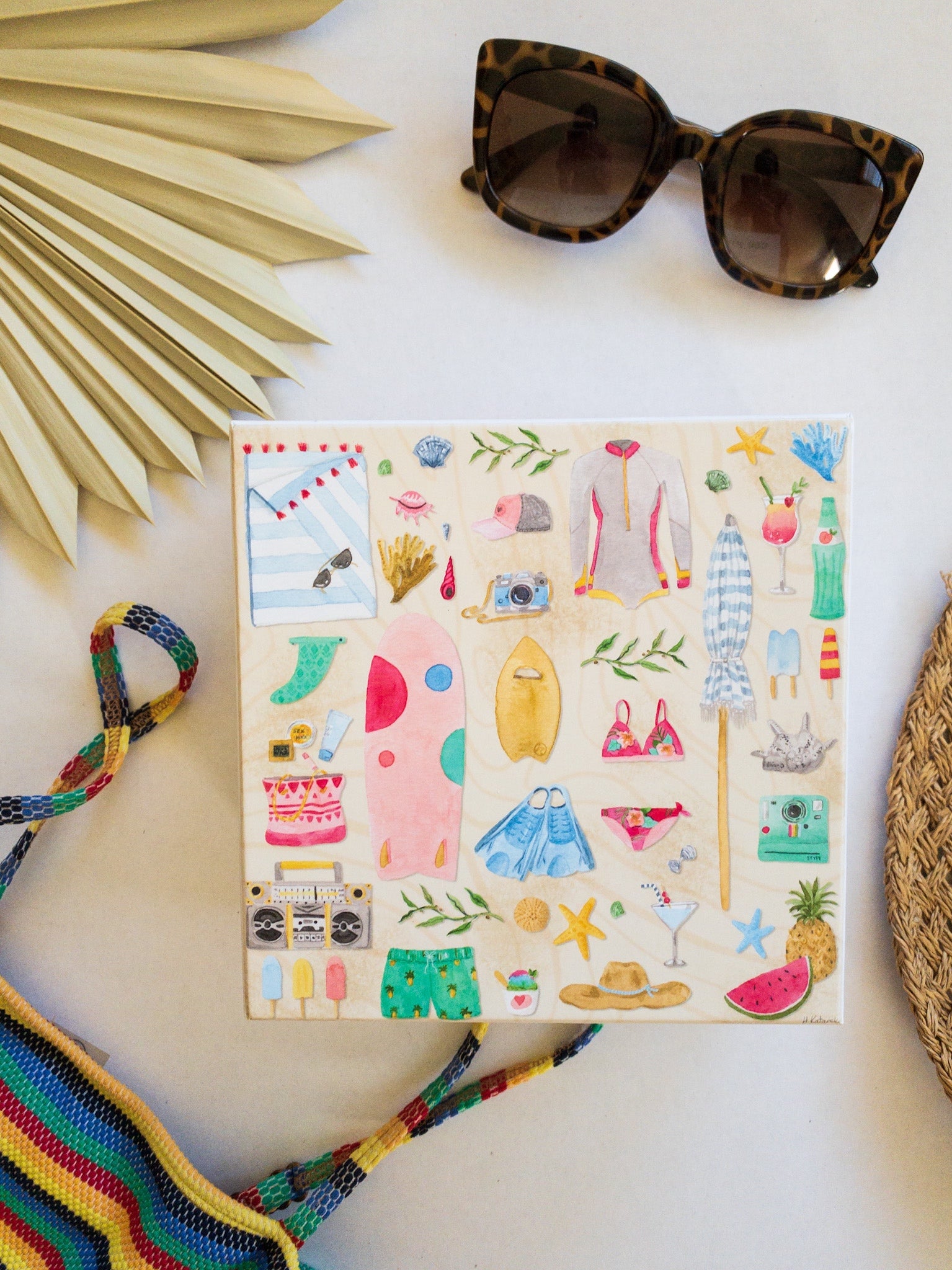 Surf Shack Puzzles - Beach Essentials Puzzle