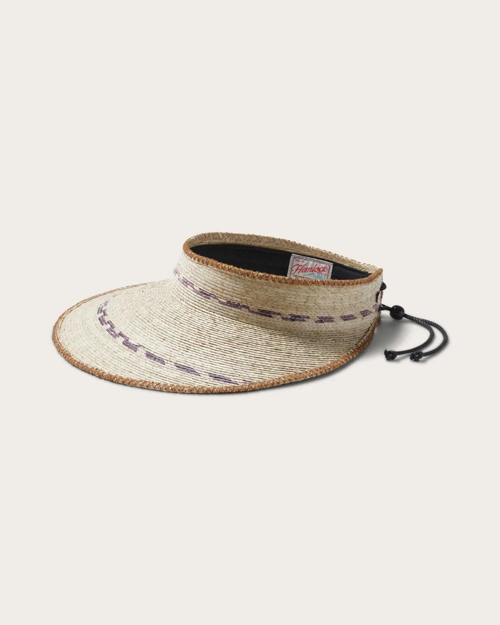 Hemlock - Catalina Straw Visor - Natural (Add-On)