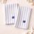Frasier Sterling - The Harbor Stripe Shell Napkins Set of 2