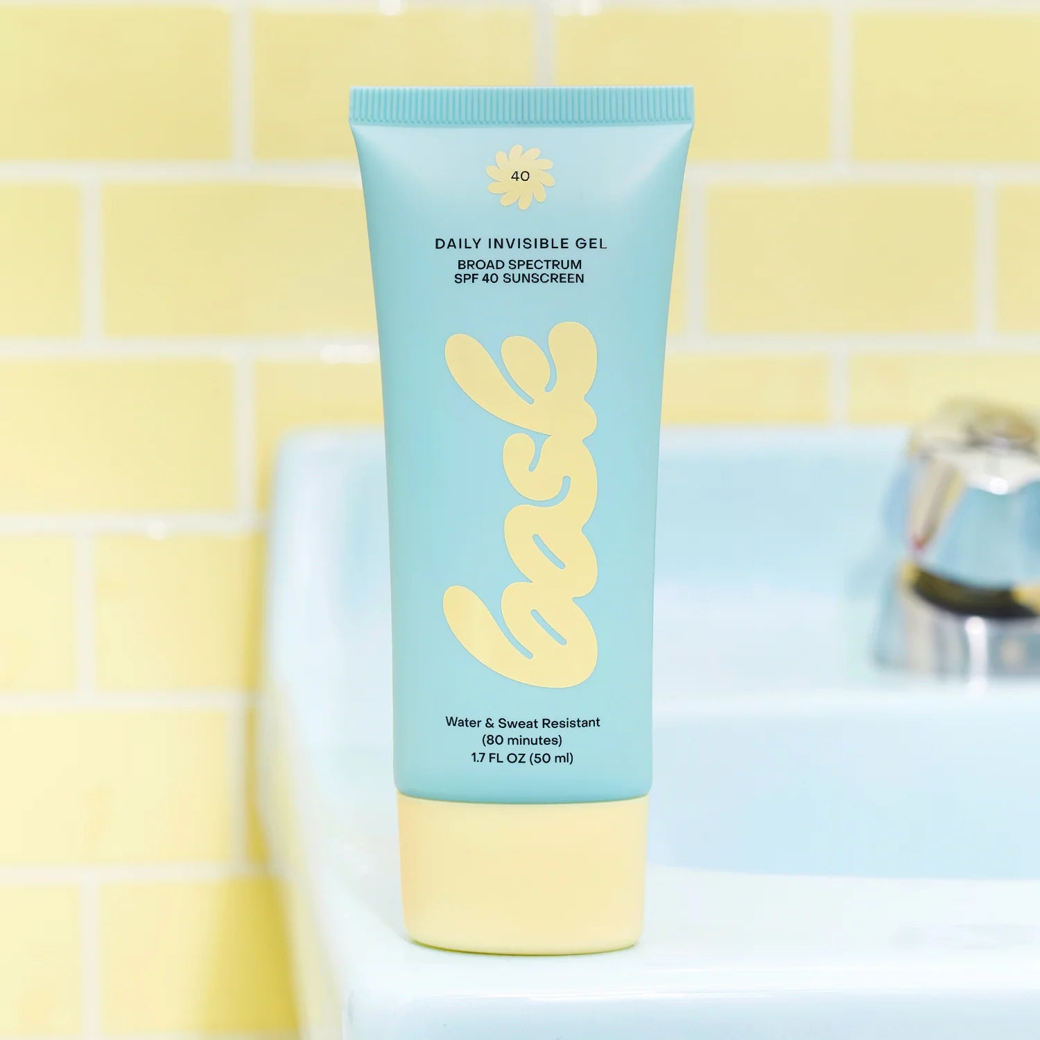 Bask - Daily Invisible Gel SPF 40 Sunscreen