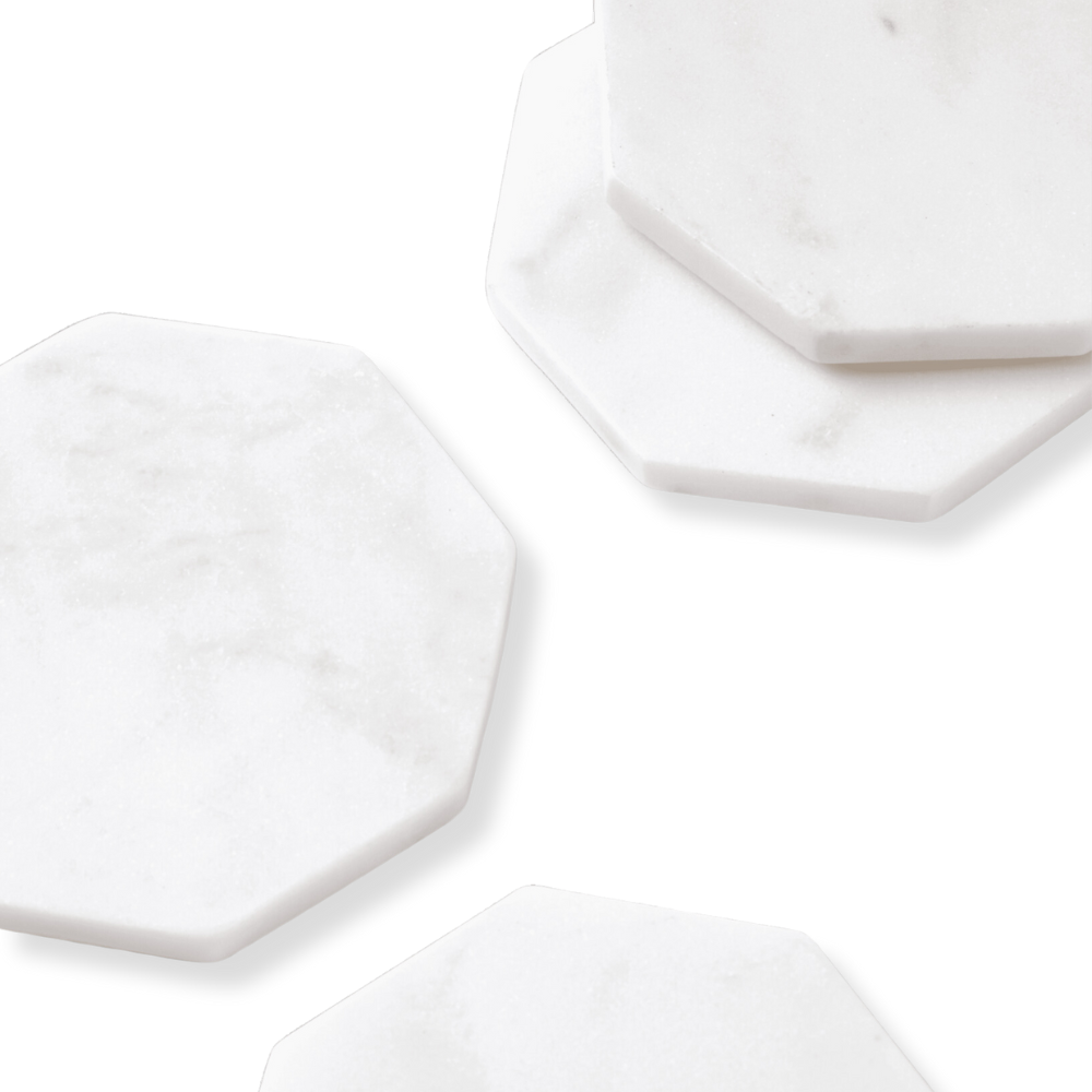 Zeal Living - The Marble Geo Coasters