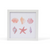 Cottage Shore - The Watercolor Shells Framed Sign - White
