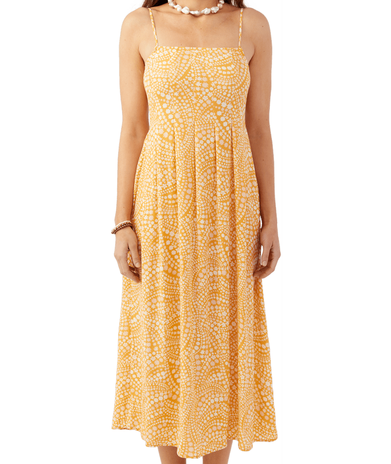 O'Neill - Lailey Midi Dress - Bright Gold (Add-On)
