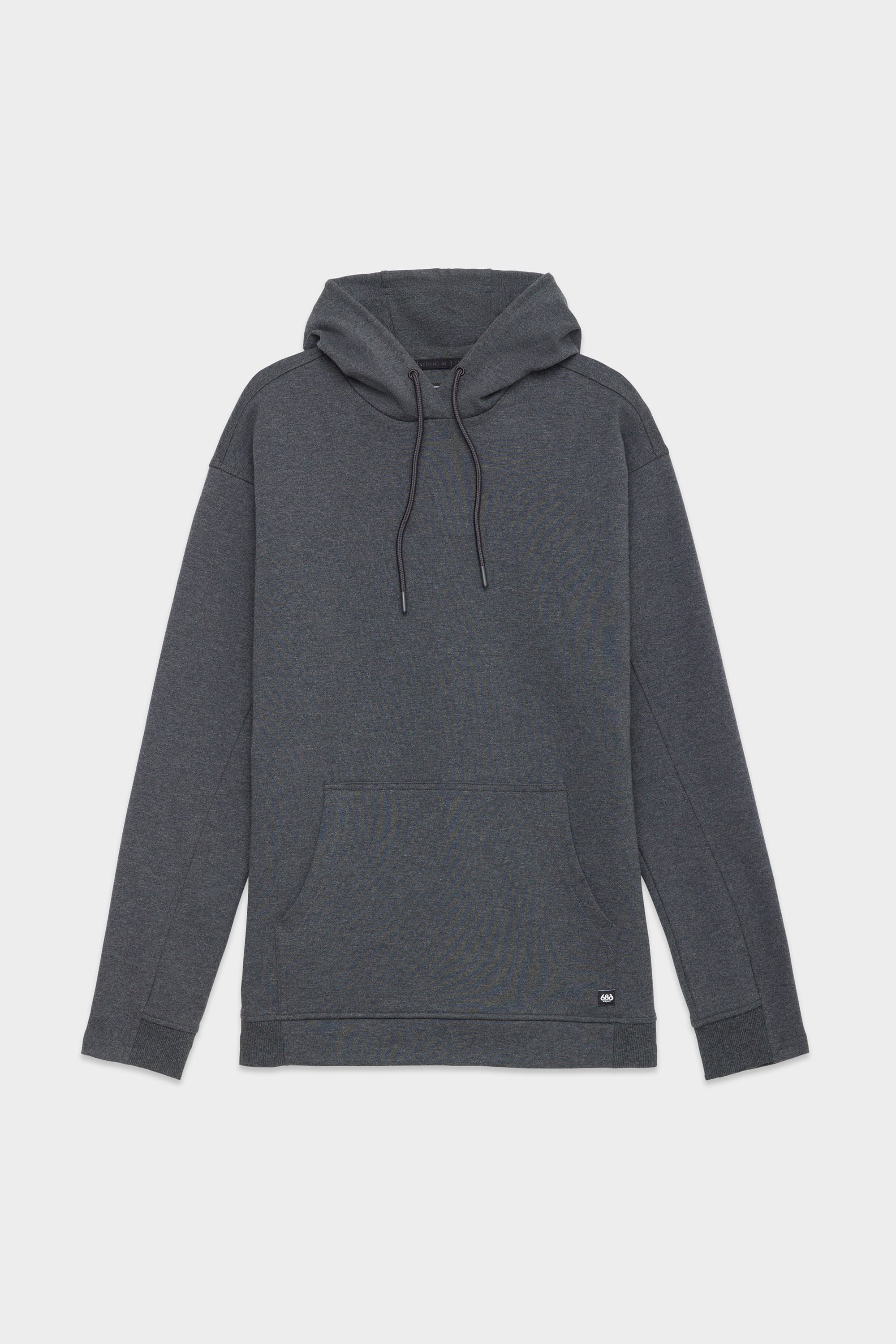 686 - Everywhere Performance Double Knit Hoodie - Heather Charcoal