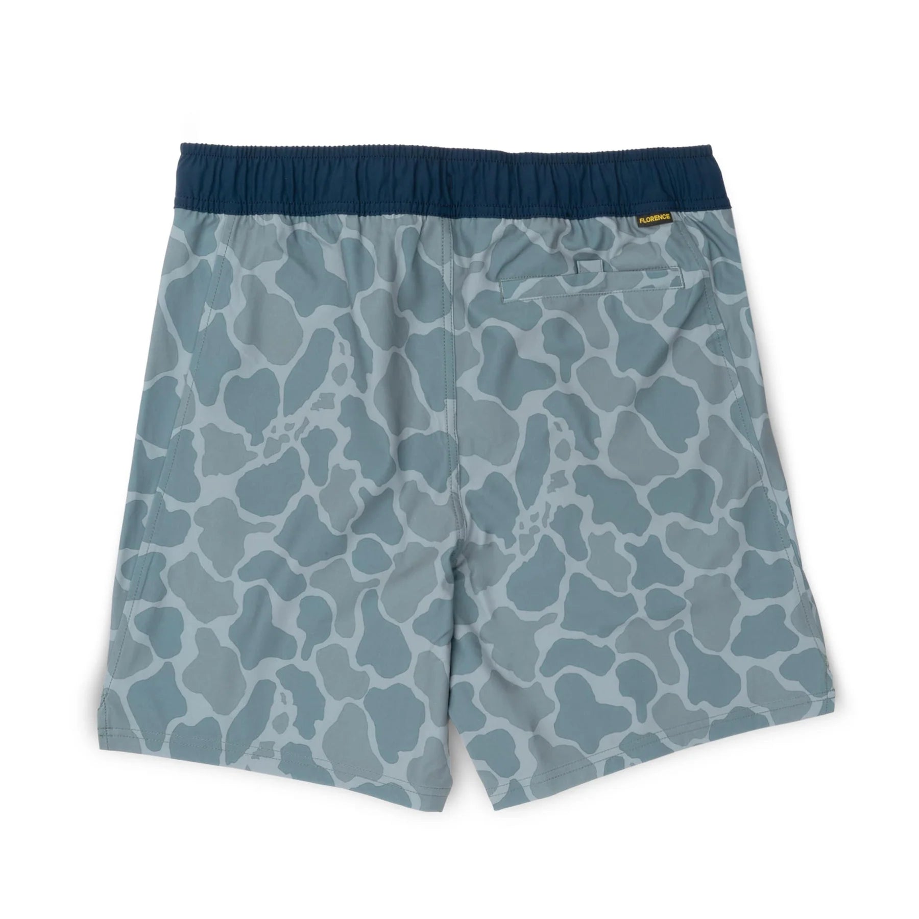 Florence Marine X - Standard Issue Elastic Short - Light Sea Blue Camo