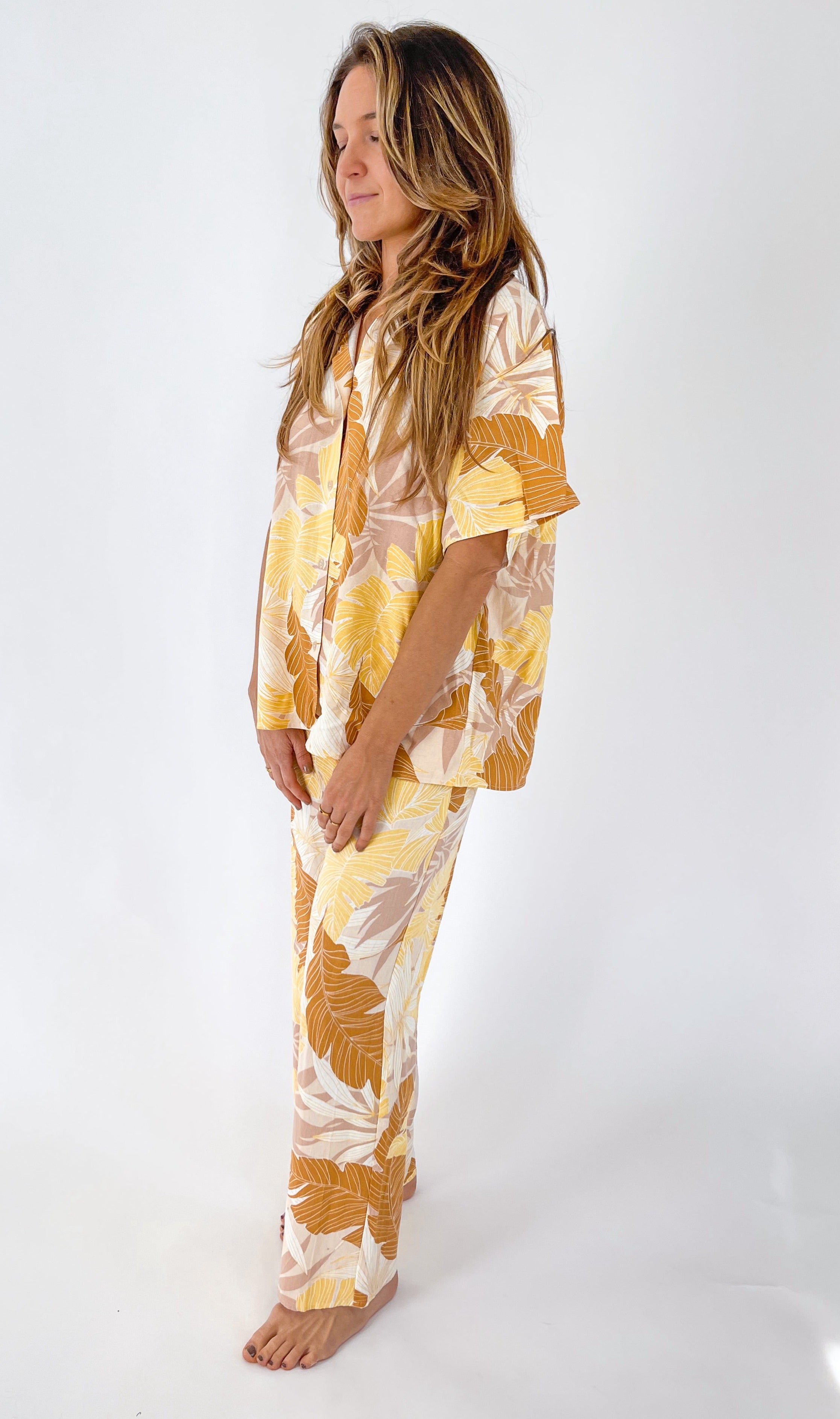 Beachly - Palms Paradise Pant - Sunset (Add-On)