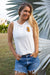 Beachly - Jungle Palms Tank - Antiqua