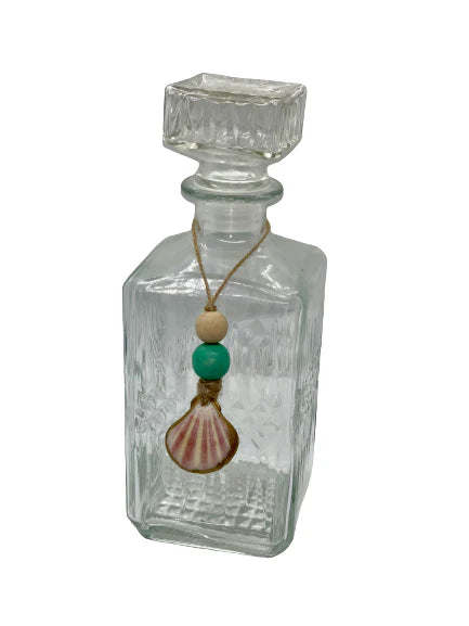 The Gilded Shell - Coastal Mint Scallop Shell Ornament