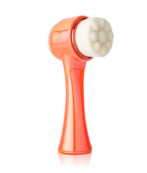 Almost Famous - "Cleanse It" 2in1 Cleanse & Exfoliate Brush (Orange)