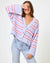 L Space - Montauk Sweater - Sandy Dune Stripe (Add-On)