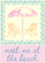 Surf Shack Puzzles - Meet Me At The Beach Postcard Puzzle