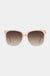 Quay - Wide Awake Sunglasses - Champagne/Brown