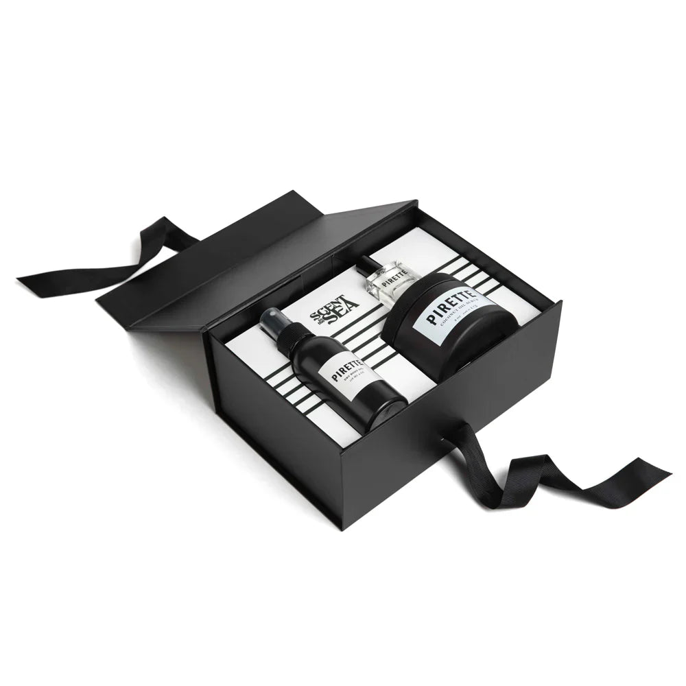 Pirette - Fragrance Oil, Dry Body Oil & Scrub Gift Box