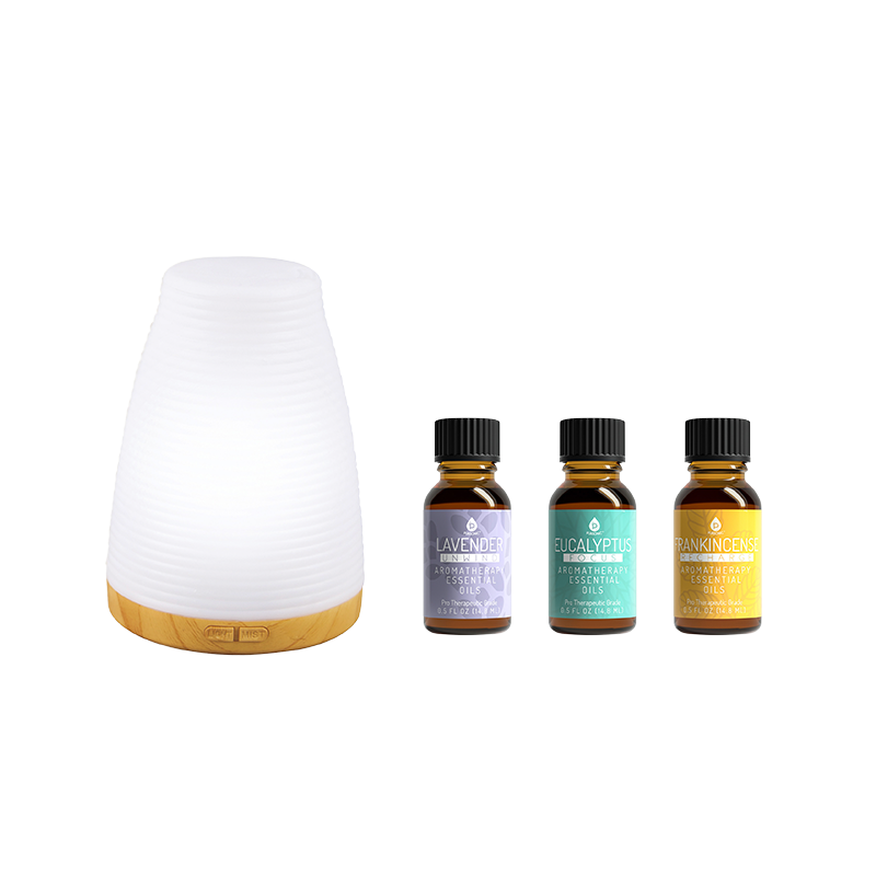 Pursonic - 2in1 USB Essential Oil Aroma Difffuser (Oils Included)