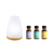 Pursonic - 2in1 USB Essential Oil Aroma Difffuser (Oils Included)