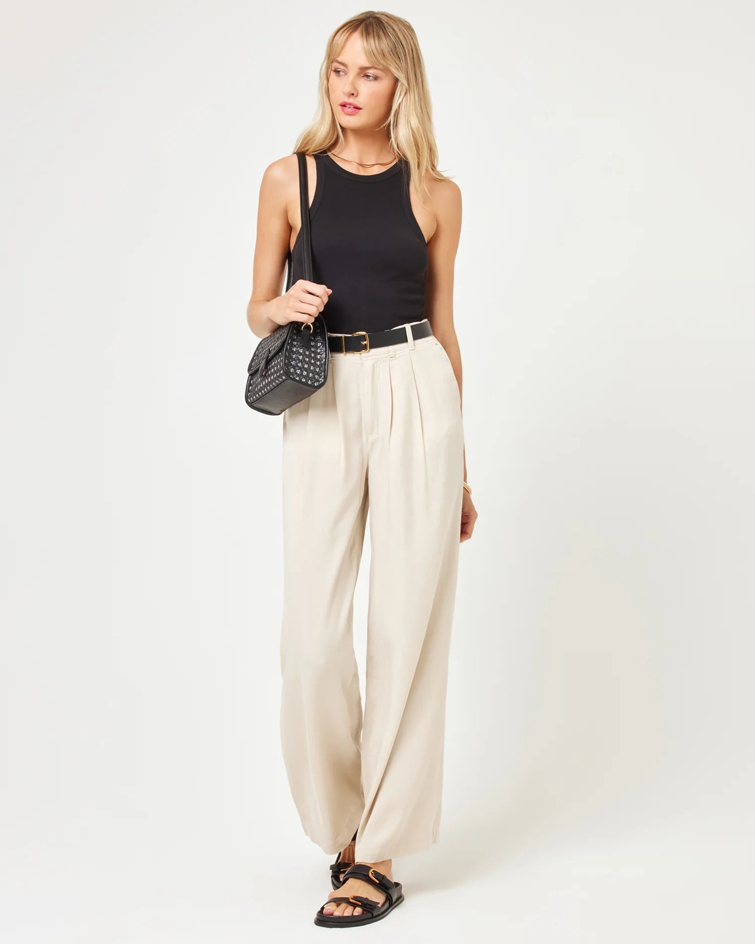 L Space - Rhodes Pant - Oyster (Add-On)