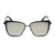 Diff Eyewear - Grace Sunglasses - Matte Black Grey Mirror
