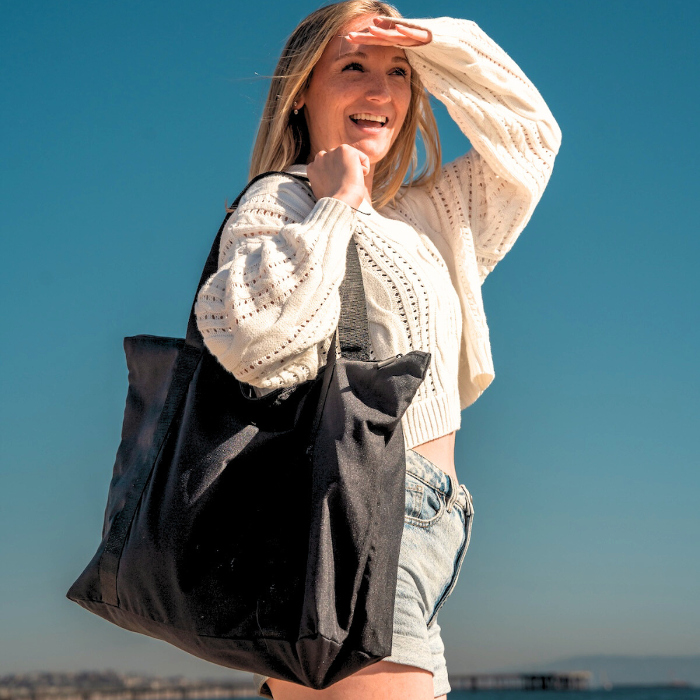 Reef - Bluewater Beach Tote - Black