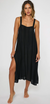 O'Neill - Saltwater Solids Miranda Dress Cover-Up - Black (Add-On)