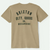 Brixton - Woodburn Oceanside S/S Standard T-Shirt - Khaki/Dark Green