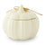 8oz Sweater Pumpkin Shaped Ceramic Candle with Lid - Vanilla