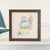 Cottage Shore - Coastal Pumpkin Stack Framed Sign