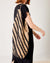 MerSea - Carly Crochet Boho Bag - Natural-Black Stripe